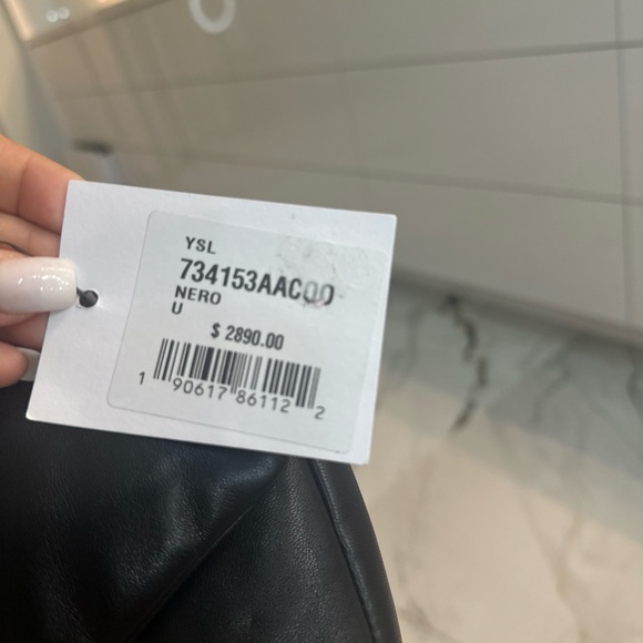 🌟SOLD🌟 NWT YSL Calypso in Plunged Lambskin - Picture 10 of 15